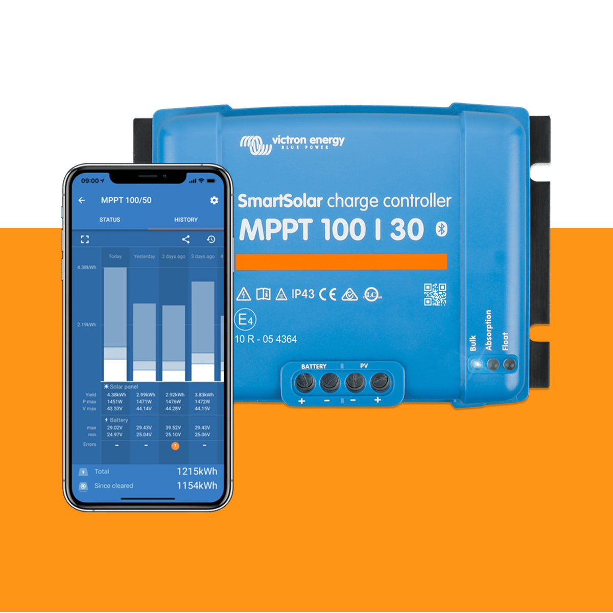 Victron MPPT 100/50 - SmartSolar Charge Controller